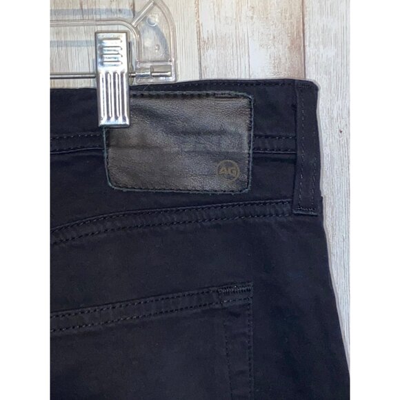 Men's Adriano Goldschmied The Graduate Tailored Leg Black Denim Jeans 40" x 32" - Picture 7 of 11